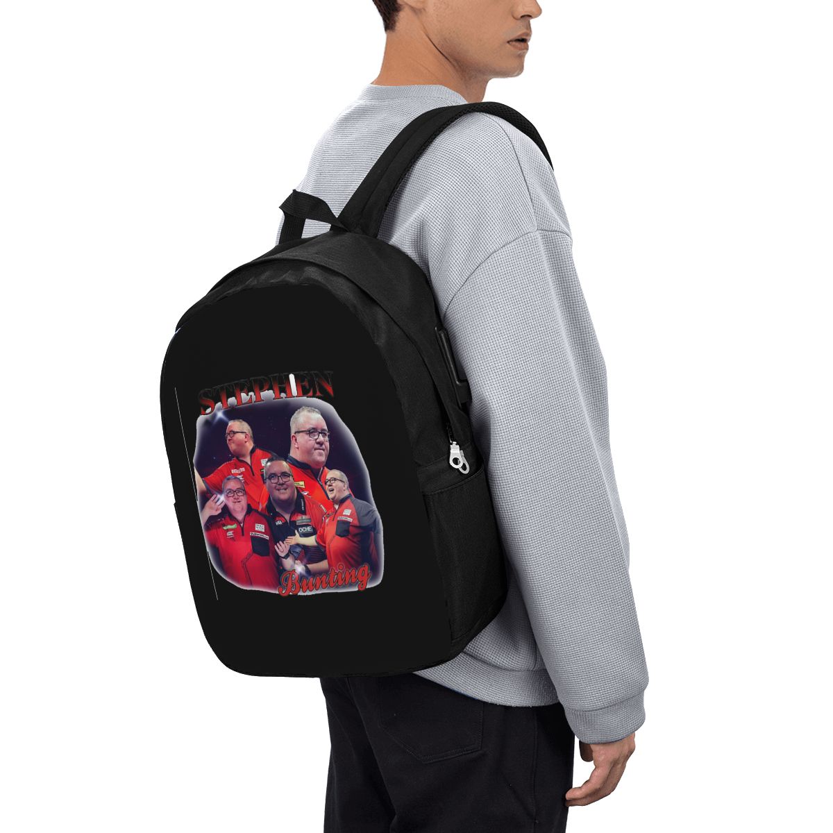 Woman In Bag - Stephen Bunting Bootleg Backpack Travel Notebook