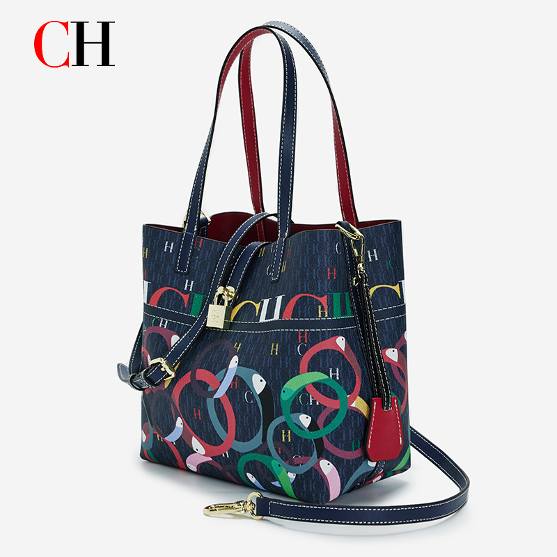 Women'S Crossbody Bags - CH Women Large Capacity Printed Tote