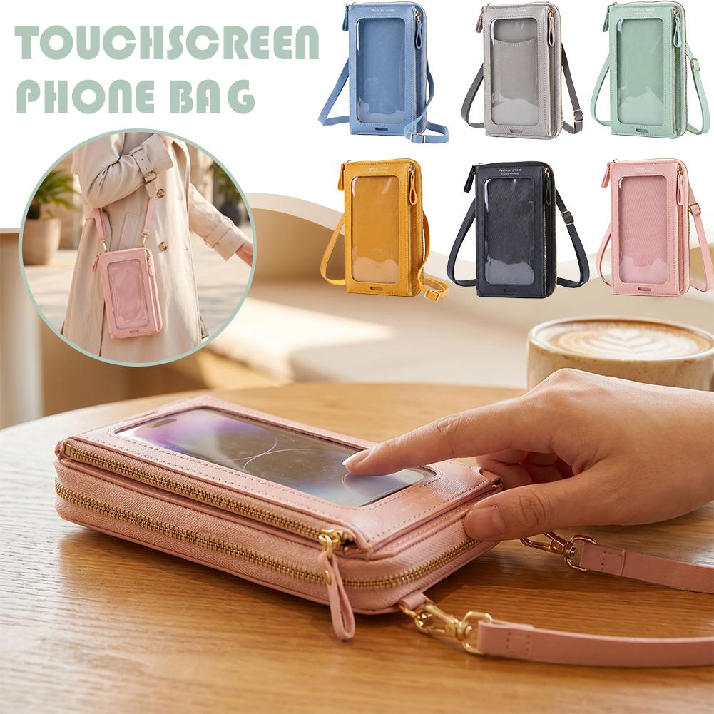 Women'S Crossbody Bags - Women Bags Soft Leather Wallets Touch