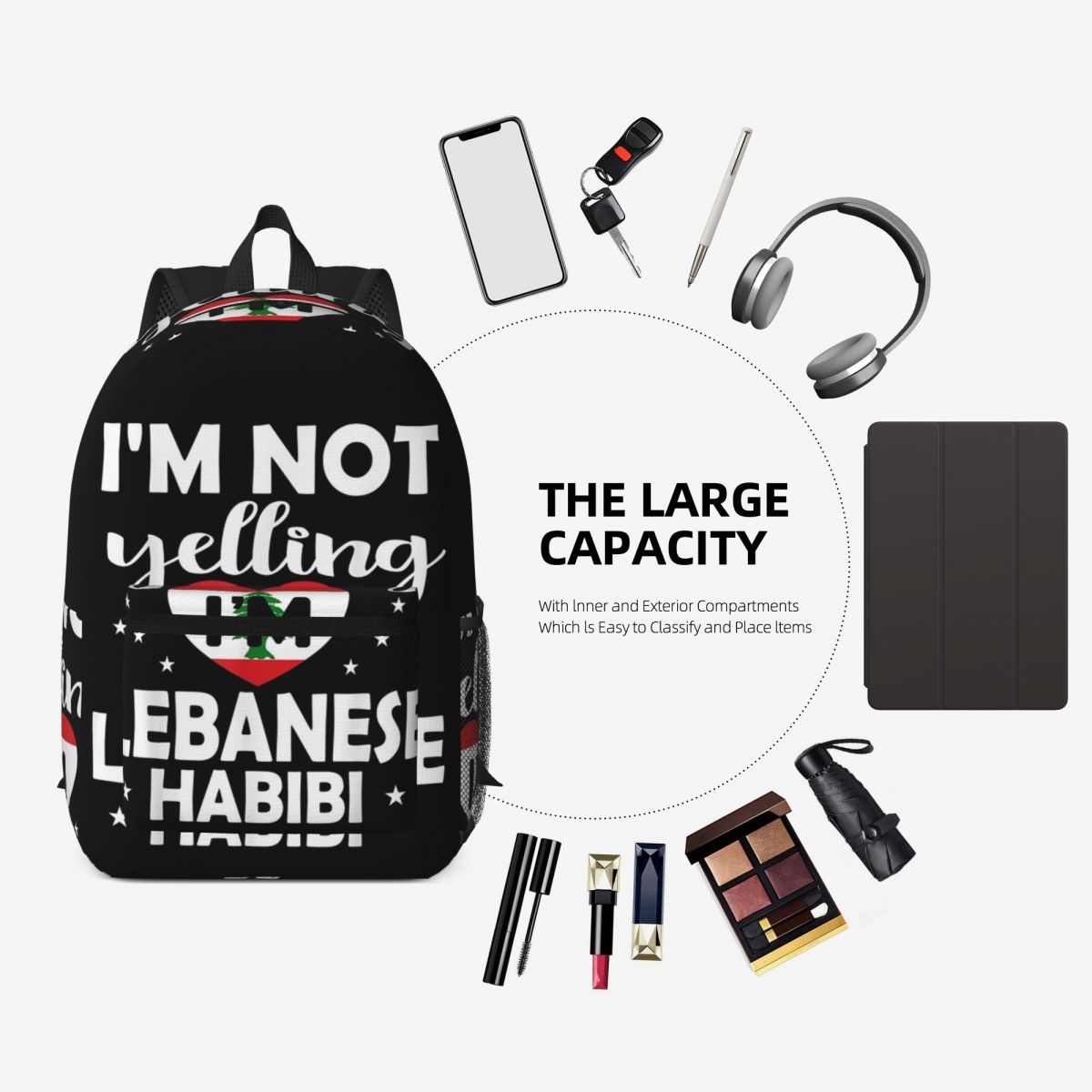 Lebanese Flag Lebanon Heritage - Women Bags Lebanon ulasan dan harga