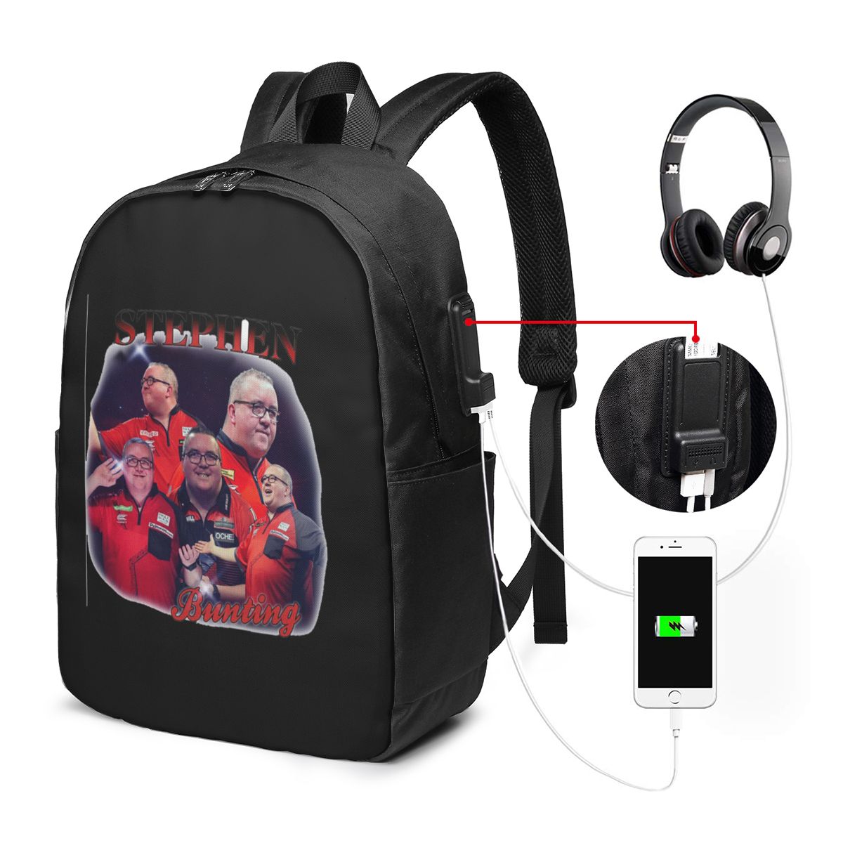 Stephen Bunting Bootleg Backpa - Woman In Bag ulasan dan harga
