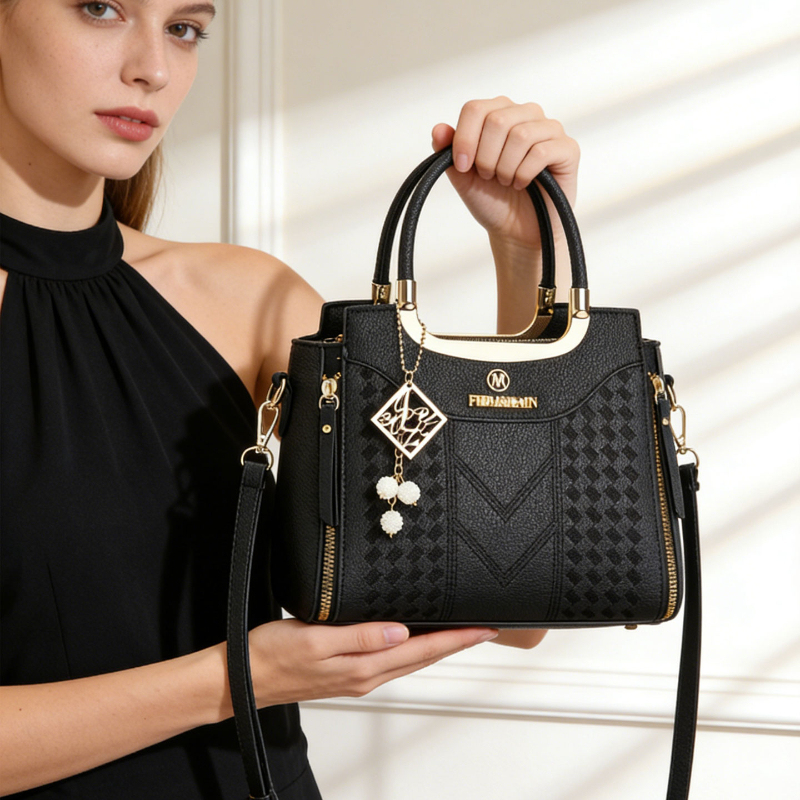 3-piece handbag set made of ly - Women'S Crossbody Bags ulasan dan harga