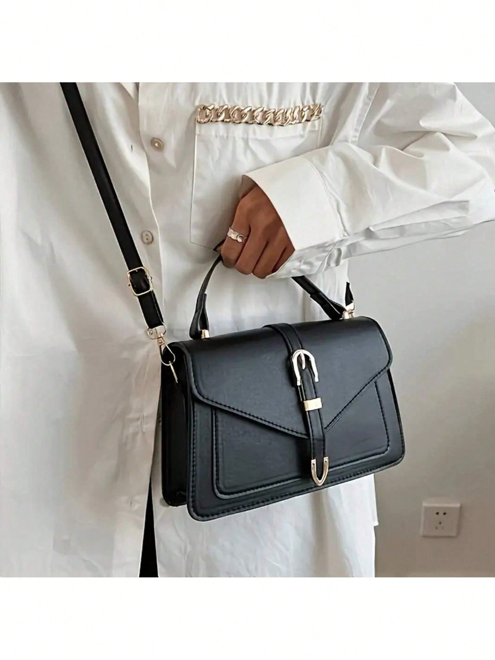 Women PU Leather Handbag Elega - Women'S Crossbody Bags ulasan dan harga