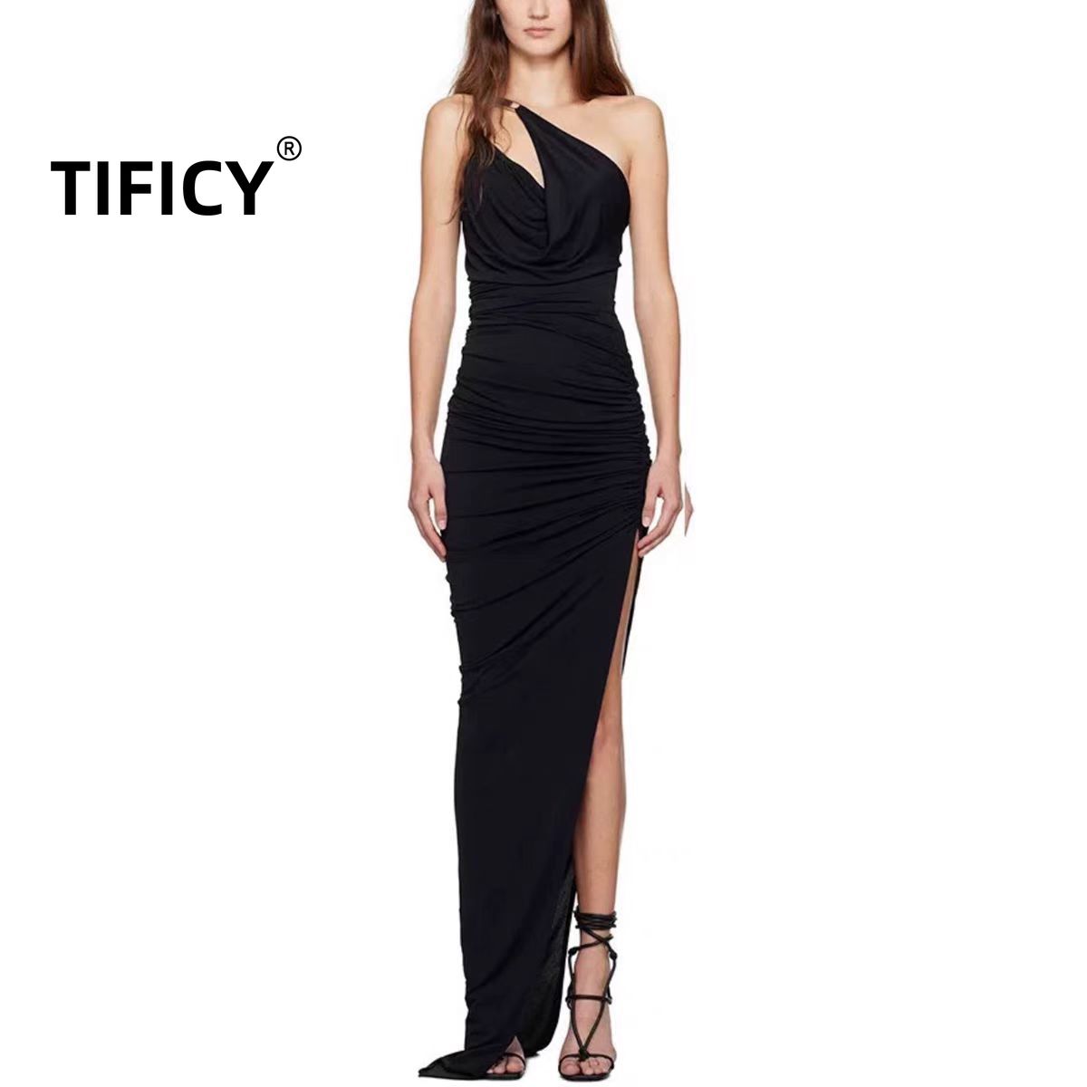 Dark Ro High Street Slim Dress - Women X Bags ulasan dan harga