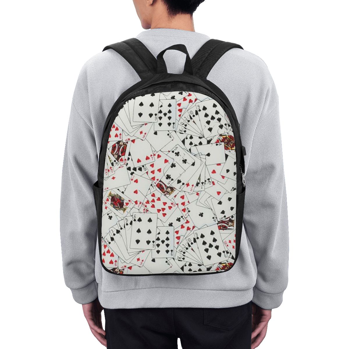 Playing Cards Poker Print Back - Woman In Bag ulasan dan harga