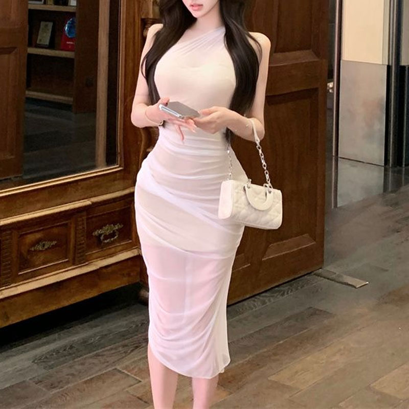 Stylish Gauze Spliced Skew Col - Women X Bags ulasan dan harga