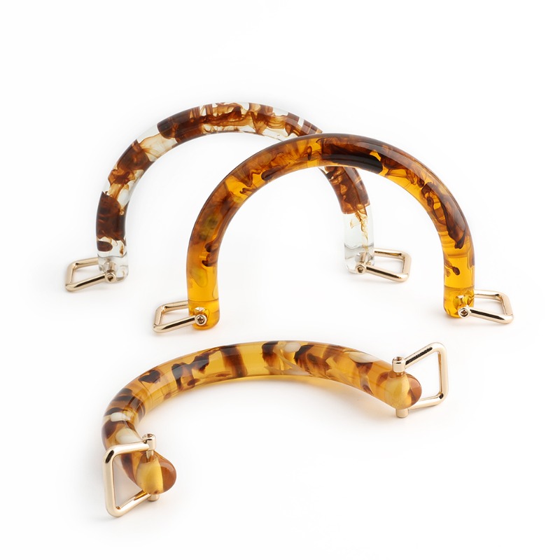 1/2/4PCS Tortoiseshell Acrylic - Tortoiseshell Bag Acrylic ulasan dan harga