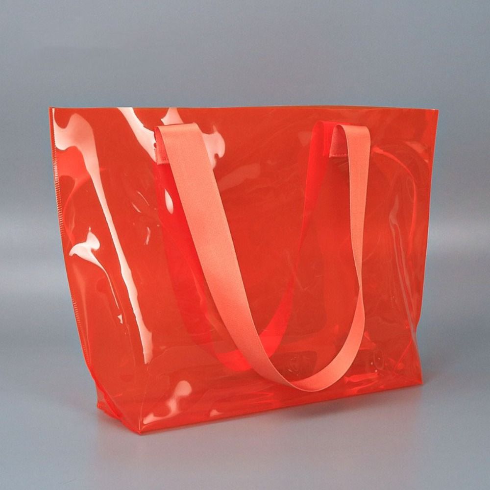 Simple Jelly Color PVC Transpa - Hobo Bag Slouchy ulasan dan harga