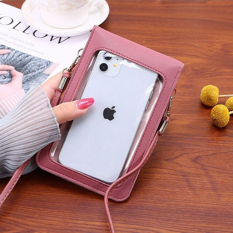Cute Cartoon Pattern Touch-Scr - Women'S Crossbody Bags ulasan dan harga